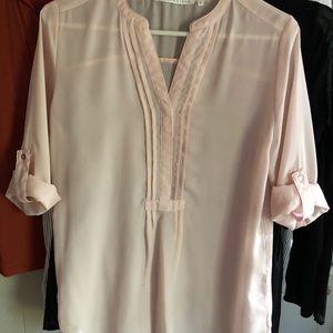💗lovely blush blouse 👚